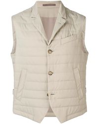 Eleventy - Padded Fitted Gilet - Lyst