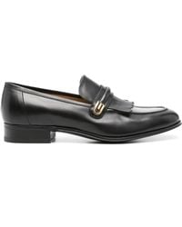 Gucci - Aldo Leather Loafers - Lyst