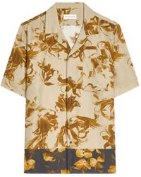 Dries Van Noten - Hemd Mit Blumen-Print - Lyst