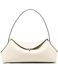 TOTEME - T-Lock Grained Leather Shoulder Bag - Lyst