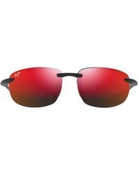 Maui Jim - Ho'Okipa Ultra Rectangle-Frame Sunglasses - Lyst