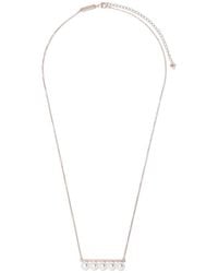 Tasaki - 18Kt Rose Balance Signature Necklace - Lyst