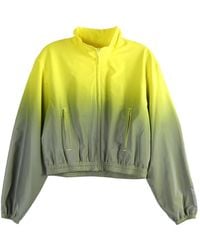 Alexander Wang - Zip-Up Ombre Jacket - Lyst