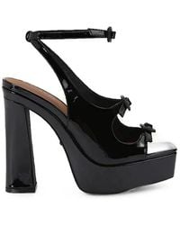 Kurt Geiger - 3-Buckle Platform Heels - Lyst