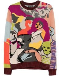 Kidsuper - Two Step Hand Embroidered Sweater - Lyst
