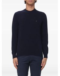 Brooksfield - Pullover Mit Ellenbogen-Patch - Lyst