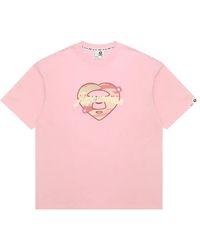 Aape By A Bathing Ape - T-Shirt À Appliqué Cœur - Lyst