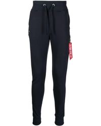alpha track pants
