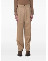 Myths - Pleated Straight-Leg Trousers - Lyst
