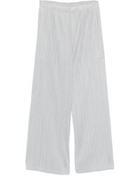 Pleats Please Issey Miyake - Monthly Colors February Pleated Trousers - Lyst