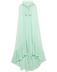 Blumarine - Hooded Cape Dress - Lyst