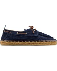 Castañer - Suede Lace-Up Espadrilles - Lyst