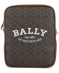 Bally - Leather Clutch Bag - Lyst