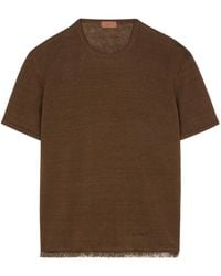 Alanui - リネン ニットtシャツ - Lyst