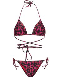 Reina Olga - Miami Leopard-print Bikini - Lyst