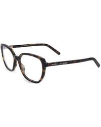 Marc Jacobs - Tortoiseshell-Effect Rectangle-Frame Glasses - Lyst