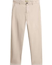 Woolrich - Cotton Trousers - Lyst