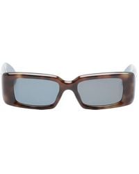 Barrow - Trippy Square-Frame Sunglasses - Lyst