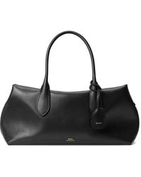 Polo Ralph Lauren - Bellport Leather Satchel Bag - Lyst