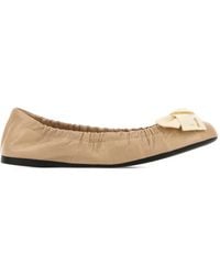 Prada - Ballerine - Lyst