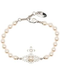 Vivienne Westwood - Olympia Pearl Bracelet - Lyst