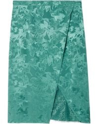 Zadig & Voltaire - Jupe Mi-Longue Julen À Motif En Jacquard - Lyst