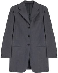 Jil Sander - Fil-À-Fil Wool Tailored Jacket - Lyst