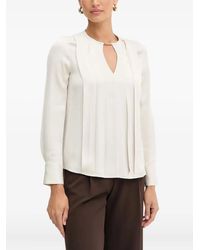 Marciano - Keyhole pleated blouse - Lyst