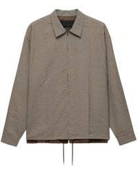 Prada - Wool Shirt - Lyst