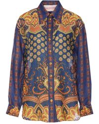 Valentino Garavani - Medaglioni Voyage Imaginaire シャツ - Lyst