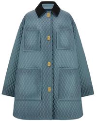 Ferragamo - Quilted Nappa Blouson - Lyst