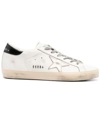 Golden Goose - Super-star Leather Sneakers - Lyst