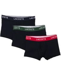 Lacoste - Logo-Waistband Boxer Briefs (Set Of Three) - Lyst