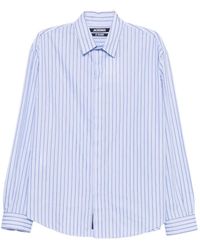 Jacquemus - Dog-Print Striped Shirt - Lyst