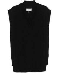 Maison Margiela - Layered Knitted Vest - Lyst