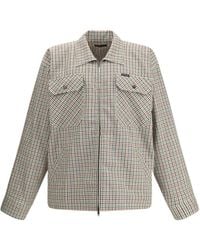 Balenciaga - Embroidered Cotton Jacket - Lyst