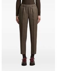 Peserico - Pantalon Plissé À Taille Élastiquée - Lyst