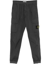 Stone Island - Compass-Badge Track Pants - Lyst