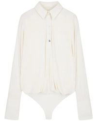 Coperni - Draped Boxy Bodysuit - Lyst