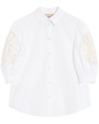 Valentino Garavani - Cotton Popeline Shirt - Lyst