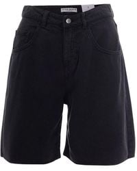 ICON DENIM - Lea Denim Shorts - Lyst