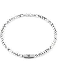 Philipp Plein - Plein Tag Gourmette Necklace - Lyst