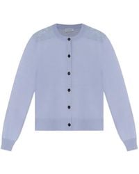 Burberry - Wendy Button-Fastening Knitted Cardigan - Lyst