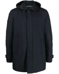 Herno - Regenjas Met Logoprint - Lyst