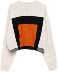 Loewe - ケーブルニット セーター - Lyst