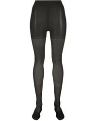 Wolford - Individual 10 Control Top Sheer Tights - Lyst