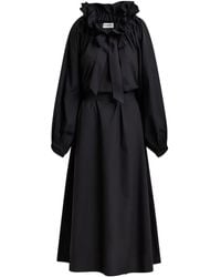 Essentiel Antwerp - Vestido largo Hojito - Lyst