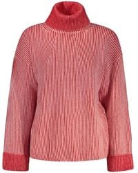 Desigual - Ribbed-Knit Roll-Neck Sweater - Lyst
