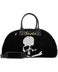MASTERMIND WORLD - Sac Fourre-Tout En Velours À Ornements - Lyst