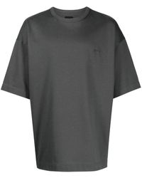 Juun.J - Crew Neck Short-sleeve T-shirt - Lyst